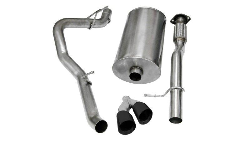 Chevrolet Suburban 1500 Performance Exhaust - CORSA Performance - Cat Back Sport - Black - `09-`13 Chevrolet Suburban 1500 Performance Exhaust - CORSA Performance - Cat Back Sport - Black - `09-`13